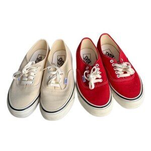 Vans Authentic 44‎ DX Anaheim Factory Bundle Unisex Size 7M/8.5W Two Pair Lot